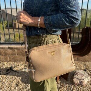 Prada Tan Crossbody Bag